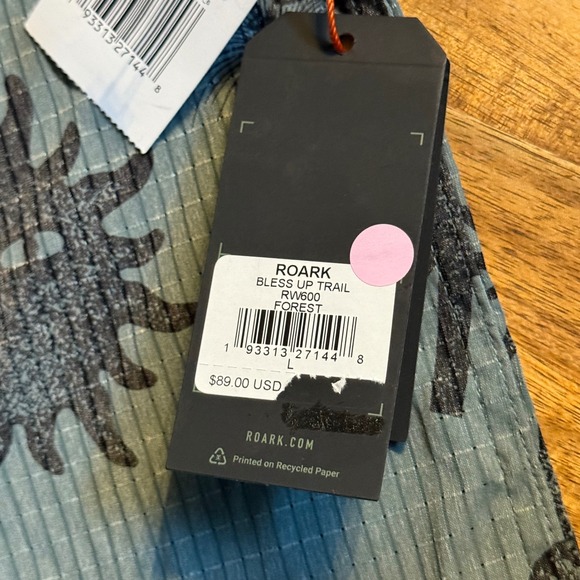 ROARK Men's Run Amok Forest Graphic Button Up Shirt Size L - Picture 8 of 14